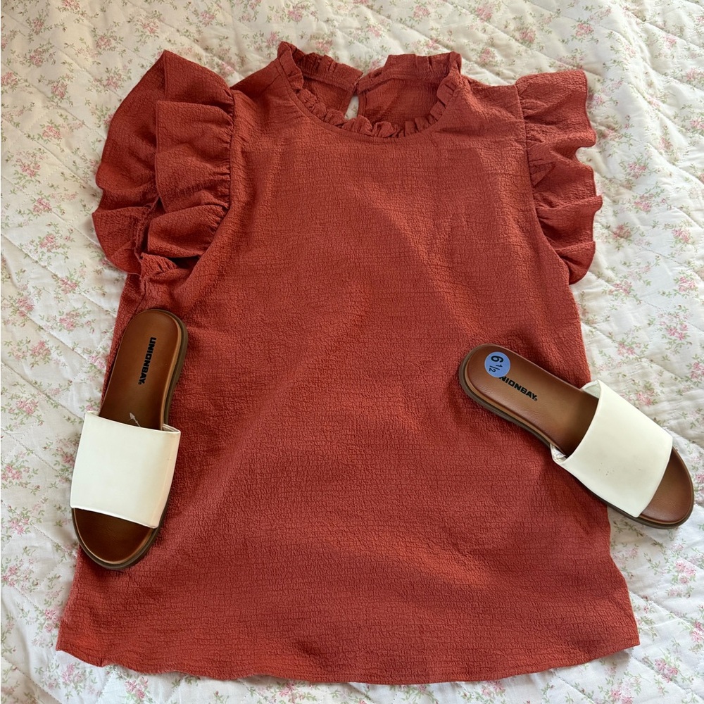 Rust Color Top Size Large - Picture 2 of 5